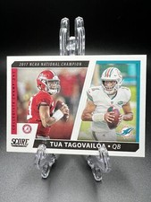 2021 Panini Score Tua Tagovailoa Collegiate Champions #CC2 Dolphins  