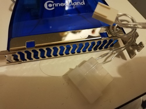 Conectland Expansion Slot Rear Exhaust Cooling Fan with LP4 Connector - Bild 2 von 2