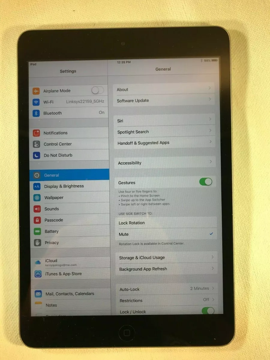 Apple iPad mini 1st Gen. 16GB, Wi-Fi, 7.9in - Space Gray Apple iPad mini 1st Gen. 16GB, Wi-Fi, 7.9in - Space Gray