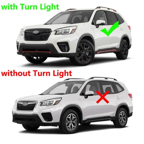 Carbon fiber Rearview Mirror Side Cover Trim Decor Fits Subaru Forester 2019-24 - Picture 2 of 8