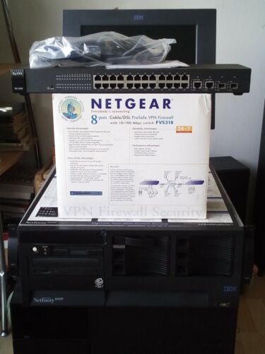 IBM Netfinity 6000R 8682-PIII XEON 700MHz SERVER + ZYXEL SWITCH + NETGEAR SALE - Picture 5 of 5