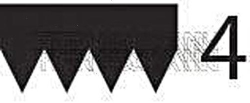 TRISCAN V-Ribbed Belt Black For ALFA ROMEO FIAT GEO HONDA LANCIA 89-14 4710920 - Picture 2 of 6