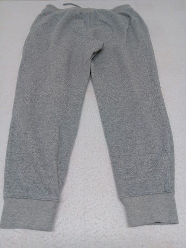 FILA Mens Large Grey Sweatpants Joggers Regular Cuffed Pockets Logo Drawstring  - Picture 2 of 9