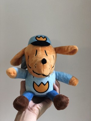 dog man stuffed toy