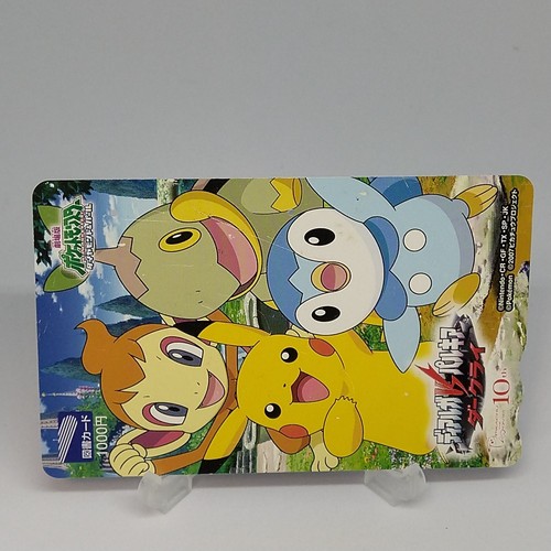Videojuego japonés de bolsillo de tarjetas Pikachu Pokémon película Tosho monstruo de bolsillo Nintendo - Imagen 2 de 8