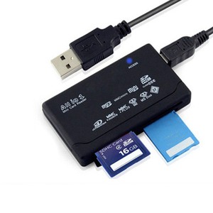 All-in-One-External-USB-Memory-Card-Reader-SD-SDHC-Mini-Micro-M2-MMC-New-Arrival