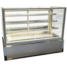 Federal Industries ITD3626-B18 36" Italian Glass Non-Refrigerated Display Cas...