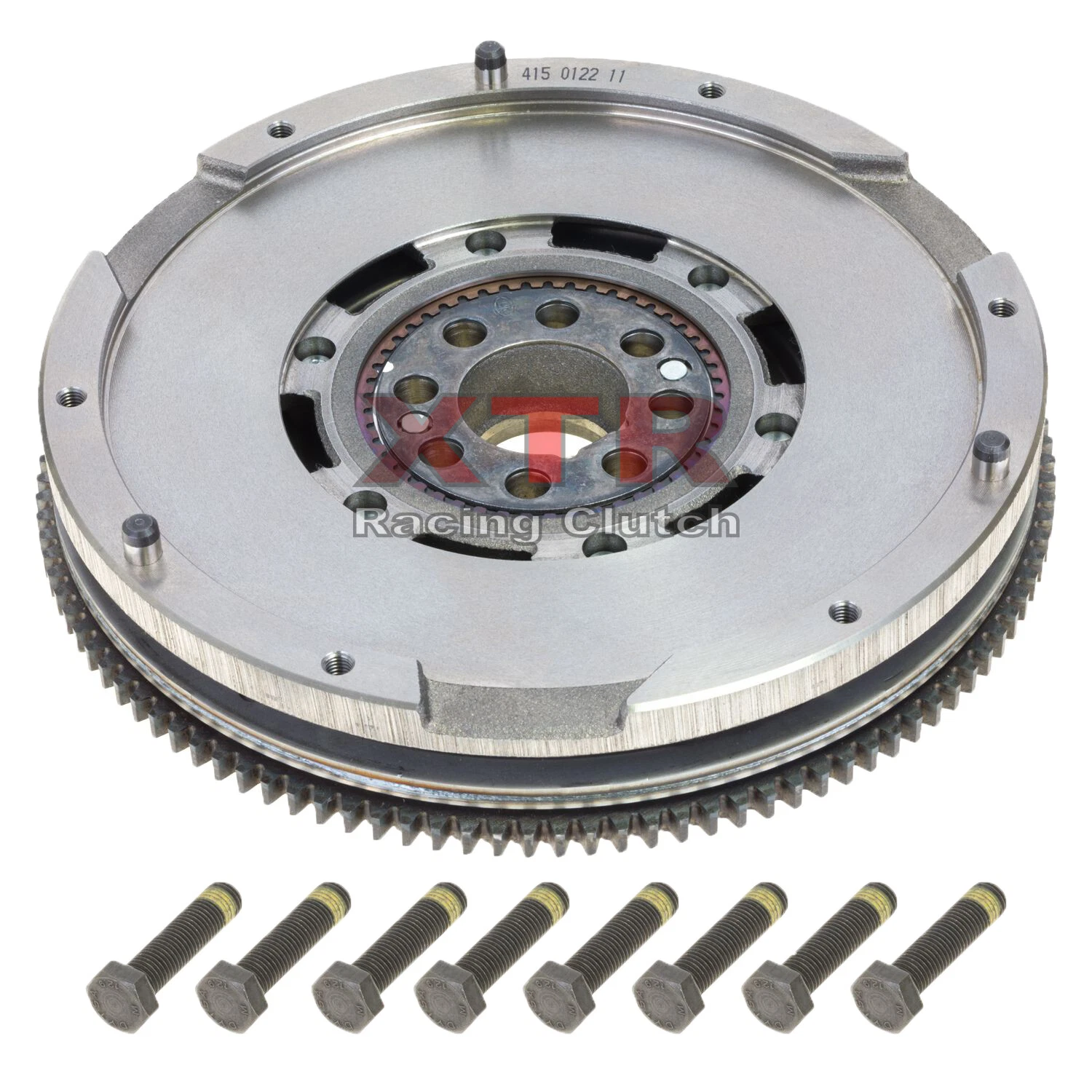 XTR Flywheel 03047R4-+-DMF051 &ndash; Self Adjust German 51CrV4 Diaphragm Brand: XTR Number of Teeth: 10 Flywheel Material: CAST IRON Type: Clutch Kit Interchange Part Number: 03-047, BMK1004, 99212, 04120FX, 195461, K70280-01 Input Spline Quantity: 10 Plate Diameter: 228mm ; 10T Manufacturer Warranty: 1 Year Disc Diameter: 228mm ; 10T Surface Finish: Cerametallic / DMF Cast Dual Mass Flywheel Clutch Material: Cerametallic Disc Material: Ceramic Performance Part: Yes &ndash; Fits 2003 BMW Z4 2.5L 6SPD Manual Only thumbnail 3