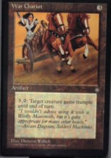 War Chariot - Ice Age: #348, Magic: The Gathering Nm R109