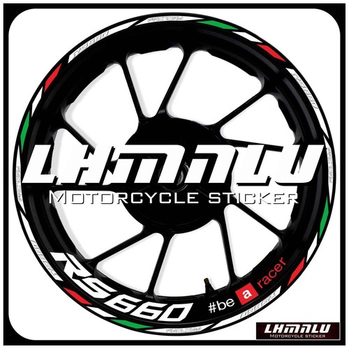 For APRILIA RS660 Motorcycle Waterproof Decal Wheel Reflective RIM Stickers 1647 - Bild 2 von 48