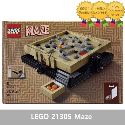 LEGO Ideas 21305 Maze Retired Complete Set 769 Pieces Brand New Sealed Package - 第 1/3 張圖片
