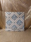 Vintage 60s 70s Wedding Wrapping Paper American Greetings Blue White Bells NEW