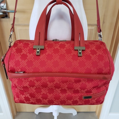 TUMI Travel Luggage Carry-on Sieanna Leather Signature Collection Satchel Bag - Picture 3 of 15