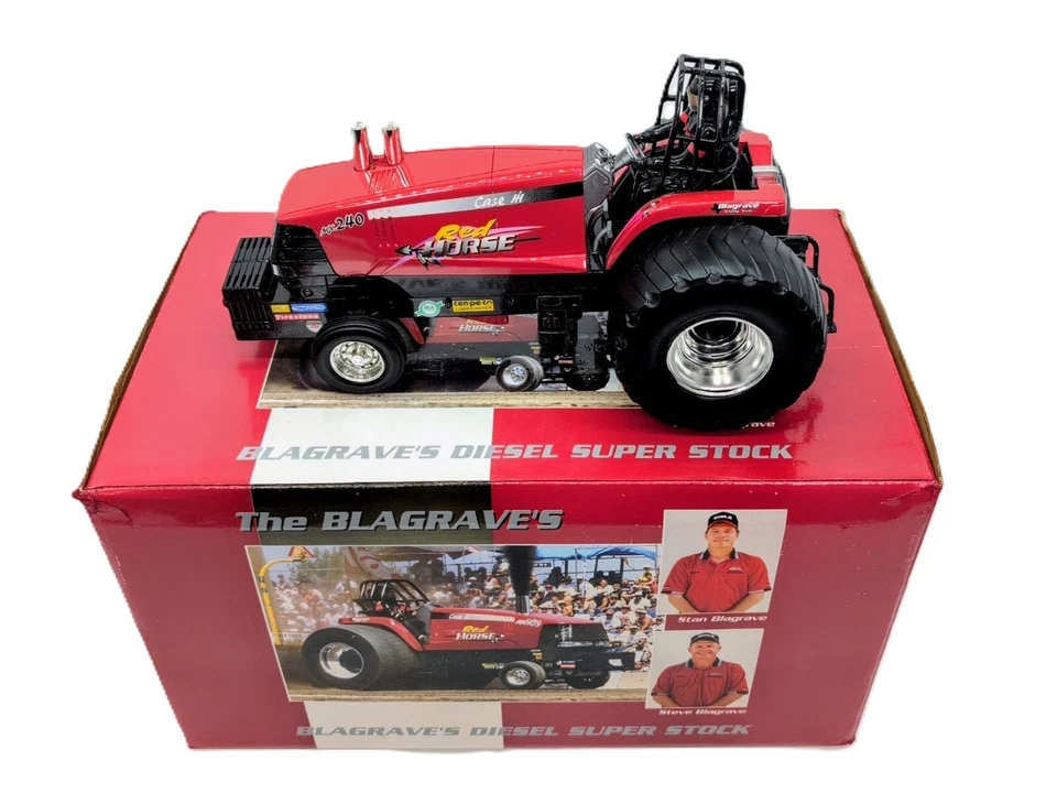 1/16 Case IH MX240 Blagrave’s Diesel Red Horse Pulling Tractor - Image 2 of 3