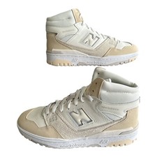 New Balance 650 R Trainers Cream Beige Angora Macadamia High Top Sneakers Size 9
