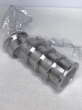 5 Sanitary Solutions A3 304 Stainless Steel Weld 2" Pipe Ferrules Tri-Clamp