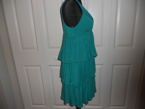 NWT J CREW TIERED RUFFLE SUNDRESS IN NAVY-SIZE XXS, S, GREEN IN SIZES S, M, L - Picture 27 of 36
