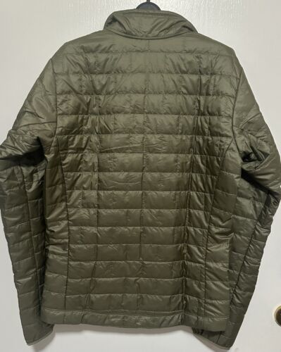 Patagonia Nano Puff Jacket Mens Sz S Sage Khaki Green Full Zip Primaloft Quilted - Picture 3 of 5