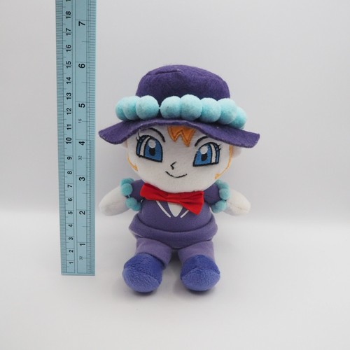 Anpanman C0204 Shiratama-san 2013 SEGA Toys Plush 6" Purichii Bean Toy Japan - Picture 2 of 7