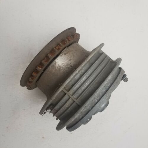 1976 Honda CJ360T cj 360 t Rear Wheel Hub Brake Plate - Foto 5 di 7