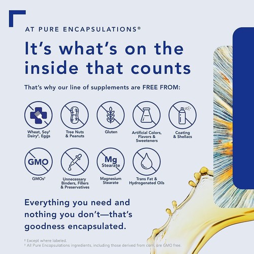 Pure Encapsulations DHEA 10 Mg - Adrenal Supplement for Immune Support, 60 Caps - Picture 4 of 7