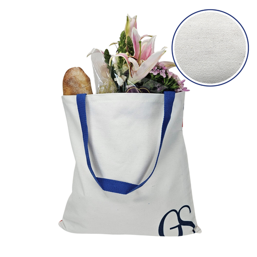 4th of July American Flag Tote USA Flag Reusable Cotton Canvas Shopping Bag - Picture 4 of 10