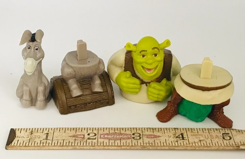 Decopac Shrek & Donkey Launchers Cake Topper Shrek Forever Pair 2 - Picture 3 of 6