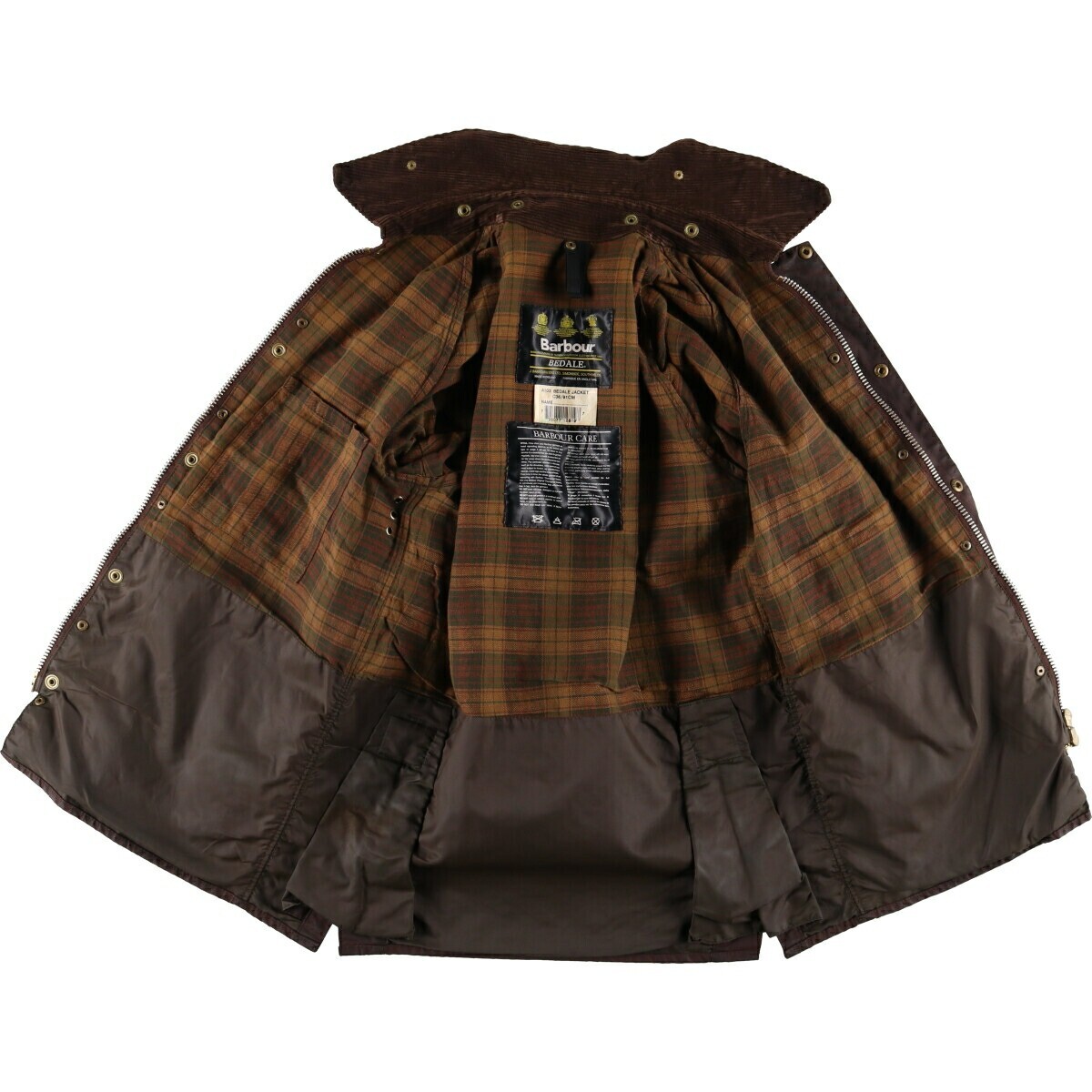 barbour bedale XLサイズ 赤茶色 Barbour BEDALE waxed cotton oiled Jacket Blouson Coat Men