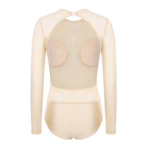 Camiseta de mujer Stadium Bodysuit manga larga Unitard ballet ropa de baile gimnasia - Imagen 16 de 50