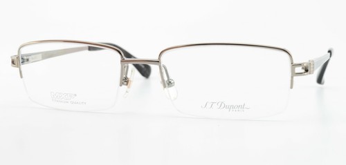 S.T.Dupont Glasses Frame Mod Dp 8008U Mxp Titanium Black 53-18 140 Luxury - Picture 5 of 12