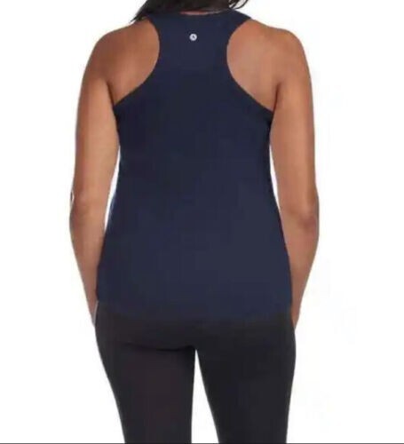 NWT Danskin Womens Ribbed Tank Top, 3-pack,Sugar Coral/Bright White/Dark Navy - Picture 8 of 12