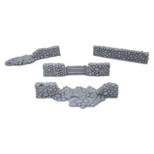 Stone Walls by Terrain4Print, 3D Printed Tabletop RPG Scenery & Wargame Terrain