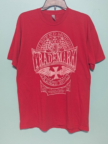 Camiseta The Speed Motors marca personalizada construida en garaje talla XL