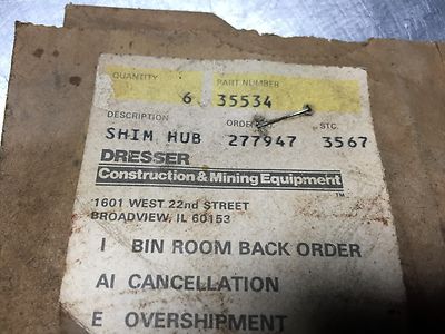 35534 Komatsu Shims Hub QTY of 6 Shims | eBay