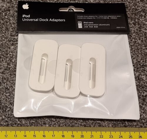 APPLE UNIVERSAL DOCK GENUINE IPOD DOCKING STATION A1256 REMOTE ADAPTER MB125G/A - Picture 6 of 8