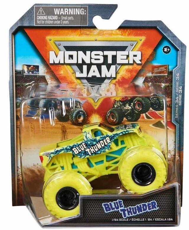 KNIGHTMARE Series 26 - Monster Jam Spin Master Trucks Cars Auto 1:64 scale - Image 8