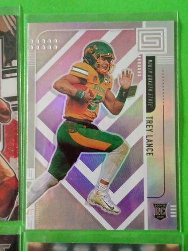 6 card lot Trey Lance RC Prizm & Optic inserts + chronicles draft + more - Picture 5 of 15
