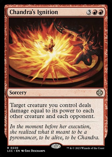 MTG | Chandra's Ignition | 0220 | (NM) | Commander: The Lost Caverns of Ixalan