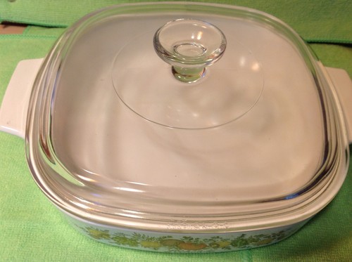 Corning Ware Spice O' Life A-8-B Casserole Dish w/ Pyrex A9C lid 2 Liter - Picture 2 of 5