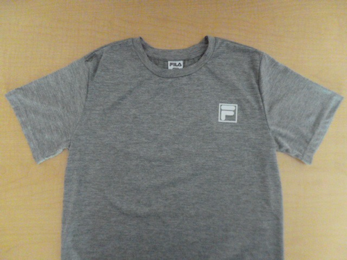 Lot of (2) Boy’s/Unisex FILA Tee Shirts, 1 Black & 1 Gray ~ Size = Large (14/16) - Picture 7 of 11
