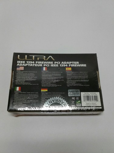 New Ultra IEEE 1394 FireWire PCI Adapter/Card - 3 Port PCI card-ULT-31342 - Picture 2 of 2