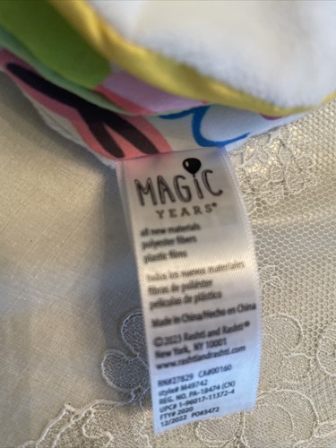 Magic years touch and learn soft fabric book crinkle pages with teether 0+ - Picture 5 of 9