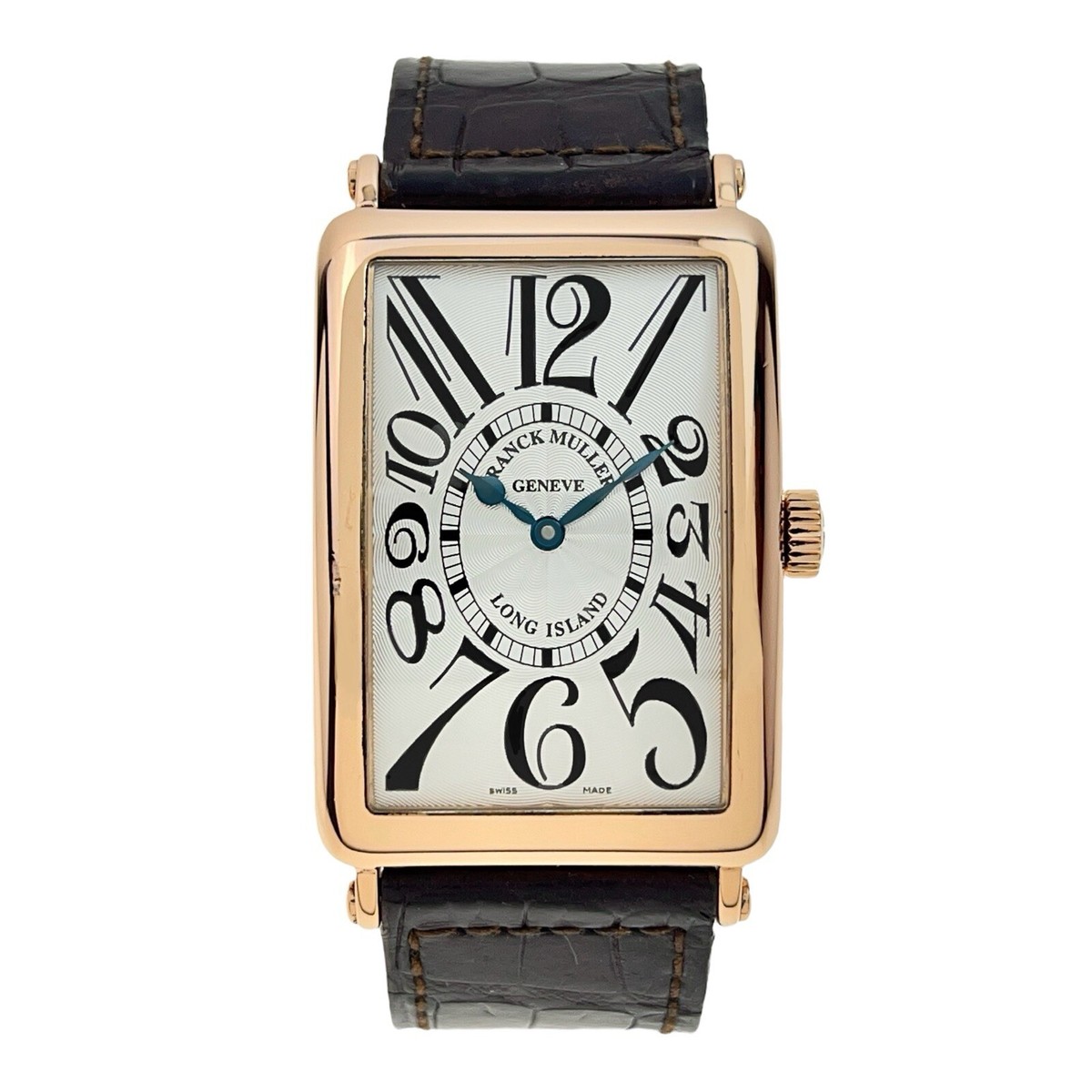 Franck Muller Long Island 18k Rose Gold 36mm Silver Dial