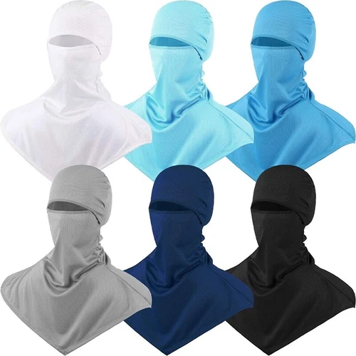 Mascarilla facial de pasamontañas al aire libre para hombres y mujeres protección solar anti-UV, ciclismo - Imagen 2 de 41
