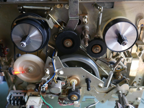 Toshiba Vertical 5 -GT-601V-9A Reel to Reel Tape Recorder Player for 5" Reels - Photo 14/16