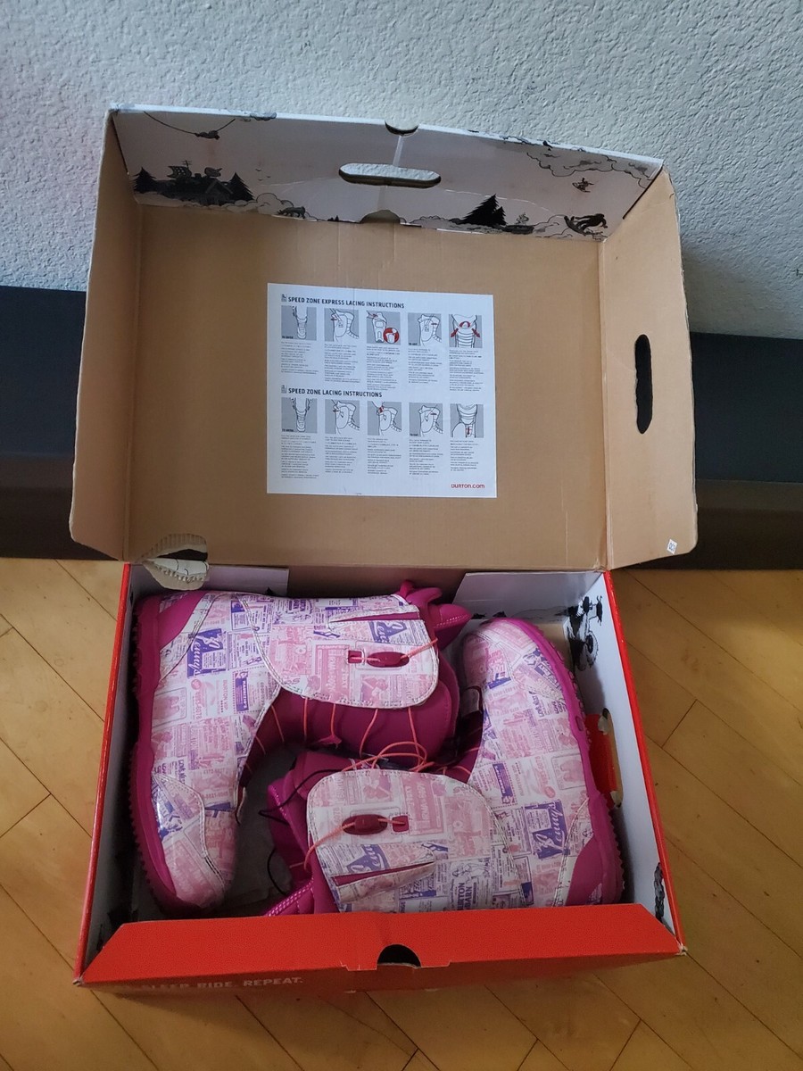 BURTON レジャーシート　希少品 VERY RARE Burton 2010 Men's Ozone Snowboard Boots Ozone Pink