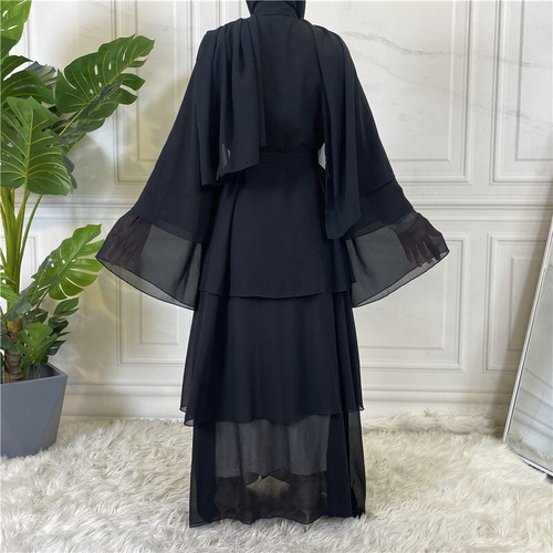 Dubai Women Open Cardigan Kaftan Kaftan Long Robes Abaya Kimono Gown Ramadan New - Picture 207 of 317