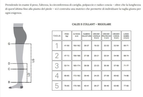 Collant riposanti 140 den da donna compressione graduata medio forte Segreta - Bild 4 von 26