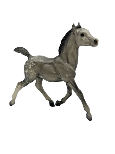Vintage 1963 al 1973 Breyer grigio grigio Appaloosa puledro da corsa spezia lucida #133 - Foto 5 di 14