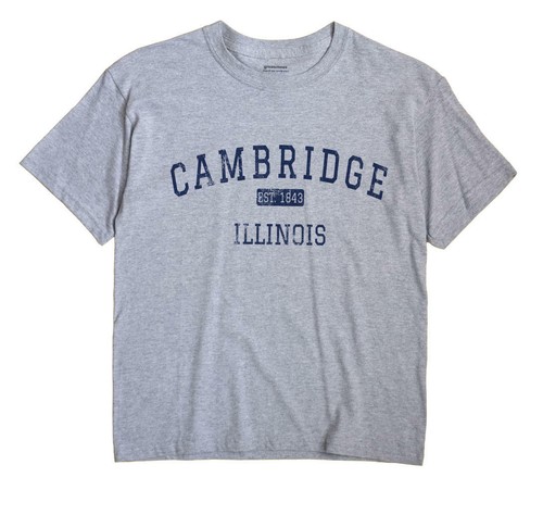 Cambridge Illinois IL T-Shirt EST - Picture 4 of 6